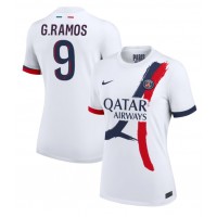 Paris Saint-Germain Goncalo Ramos #9 Bortatröja Kvinnor 2024-25 Korta ärmar